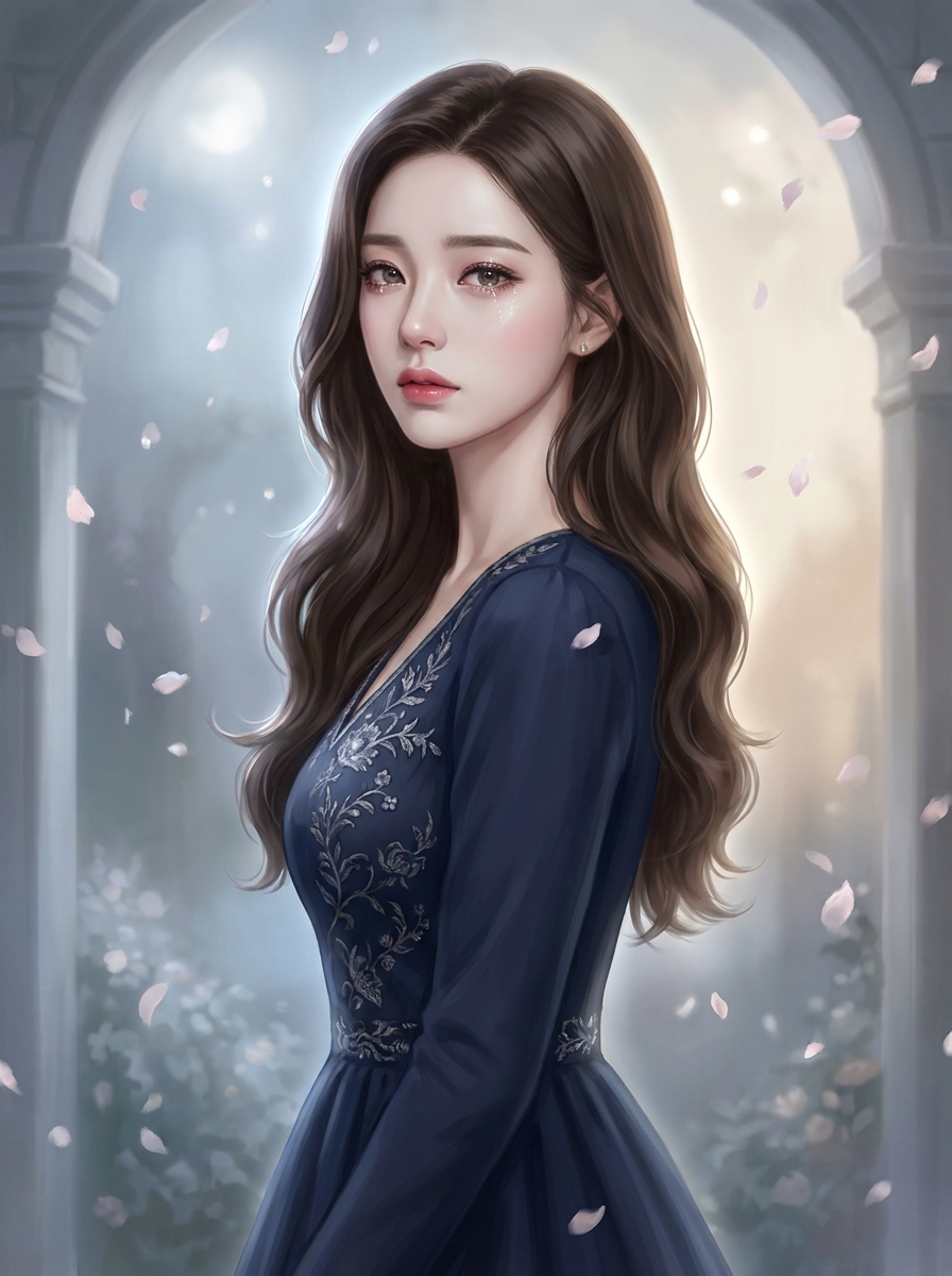 페인티드 로맨스 표지풍 장면 컷 샘플 028